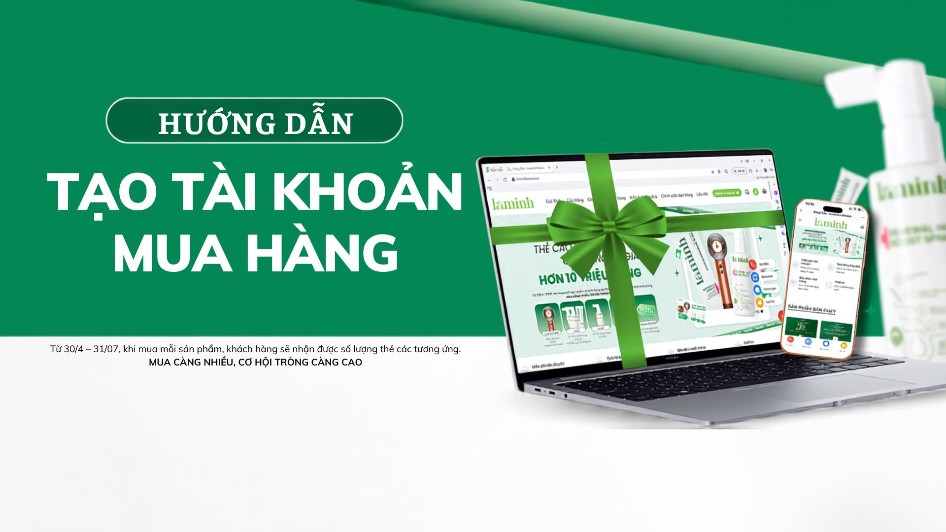 Laminh hướng dẫn đăng ký thành viên