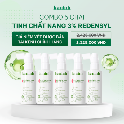 Alternative view of COMBO TINH CHẤT NANG 3% REDENSYL